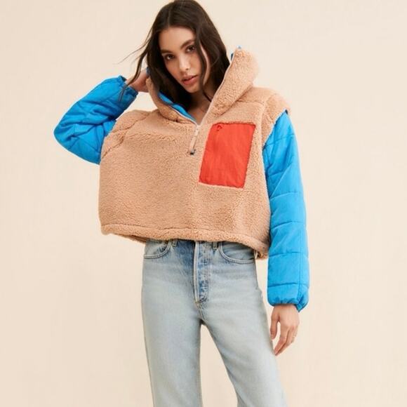 NWOT Free people movement scenic route pullover women’s size L - Picture 3 of 14